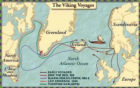 los vikingos también llegaron a América